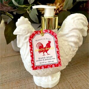Rooster Farmhouse Soap Dispenser